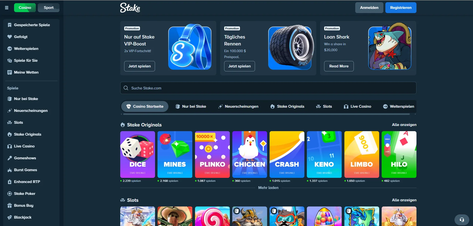Stake Casino Bonus